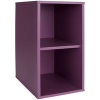 Regal Box - ljubičasta, Moderno, drvni materijal (23/46/25cm) - Modern Living