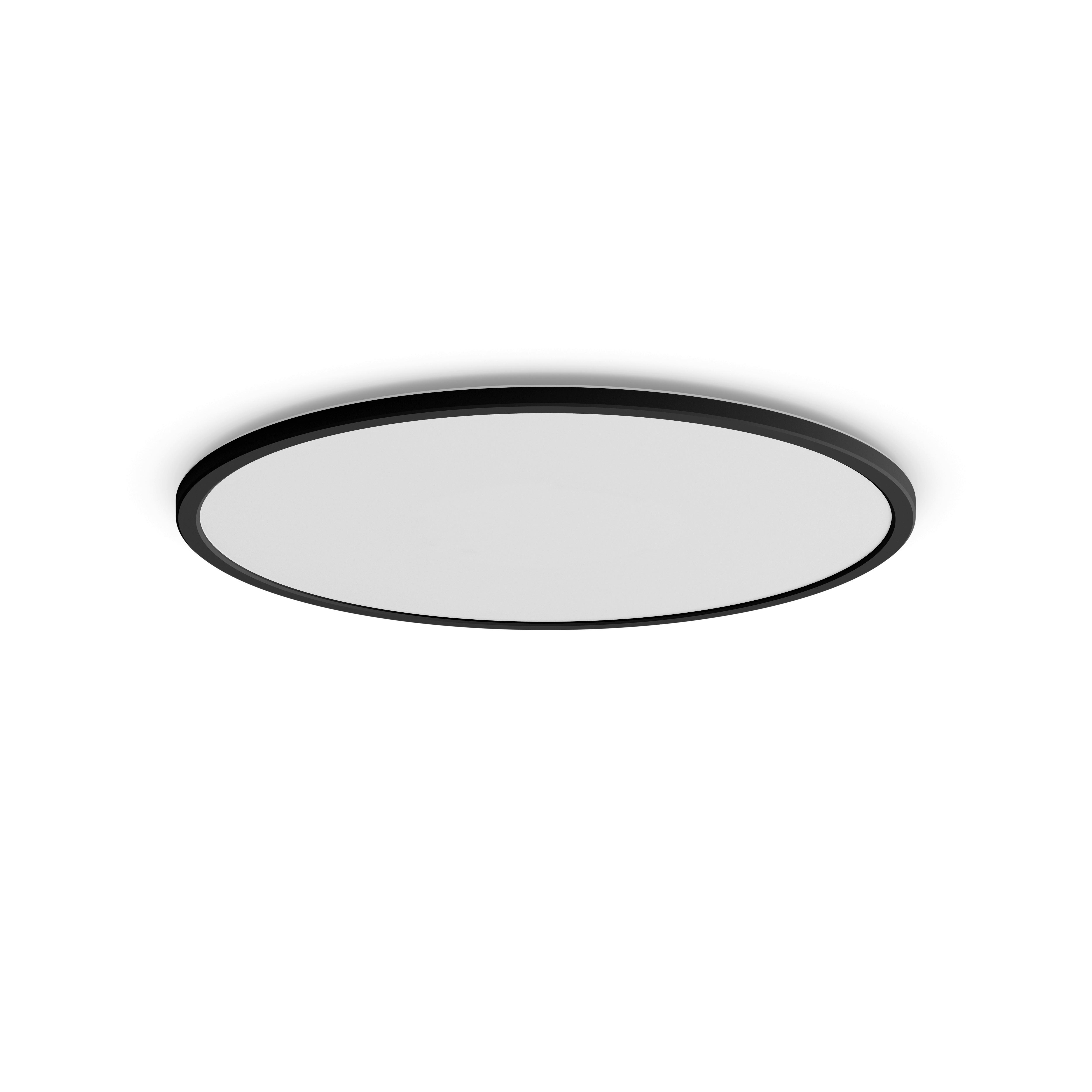 LAMPA SUFITOWA LED 32708500 SUPERSLIM - czarny, Konventionell, tworzywo sztuczne (42,5/34/2,8cm) - Philips