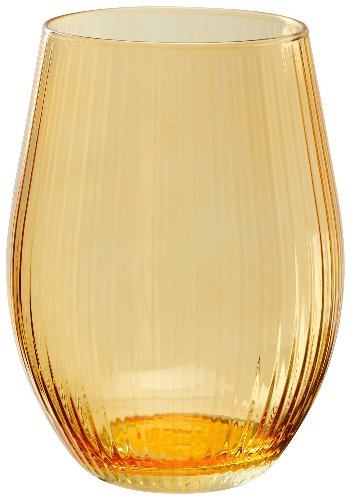 Trinklglas Iryna diverse Farben - Multicolor, MODERN, Glas (7,6/12,5cm) - Mömax