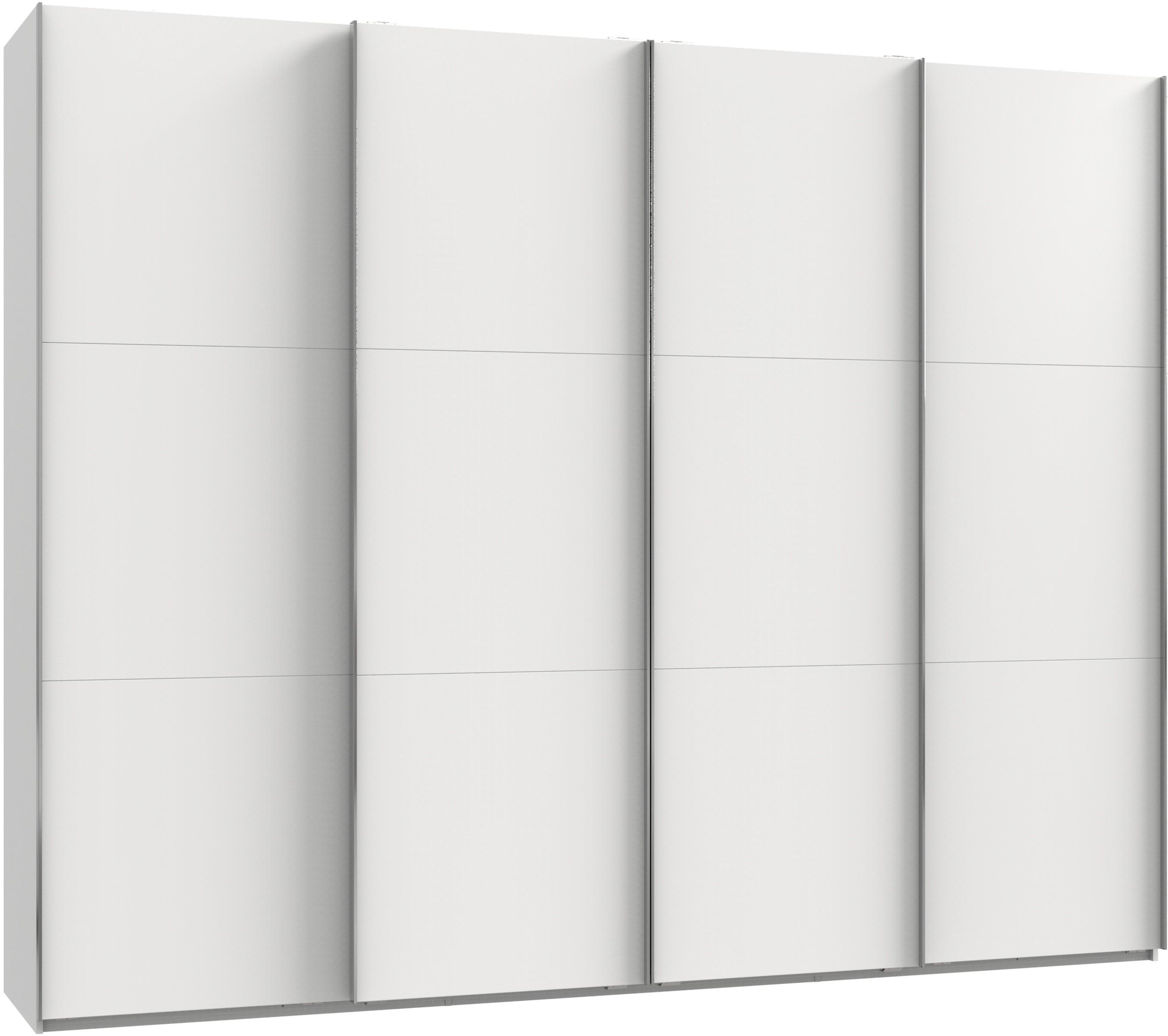 Ormar S Kliznim Vratima Level 36 A - bijela/boje kroma, Moderno, drvni materijal (300/236/65cm) - Modern Living