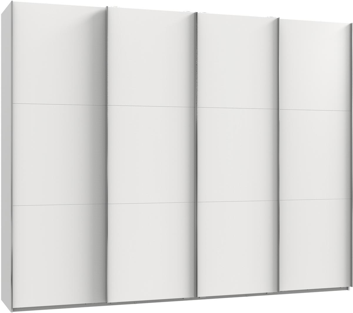 Ormar S Kliznim Vratima Level 36 A - bijela/boje kroma, Moderno, drvni materijal (300/236/65cm) - Modern Living
