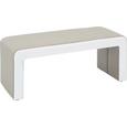 Klop Emmy - odtenki umazano rjave/bela, Moderno, les (121/50/50cm) - Modern Living Klop Emmy - odtenki umazano rjave/bela, Moderno, les (121/50/50cm) - Modern Living