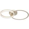 LED-TAKLAMPA RIO - champagne, Modern, metall/plast (70/45/10cm) - Mömax