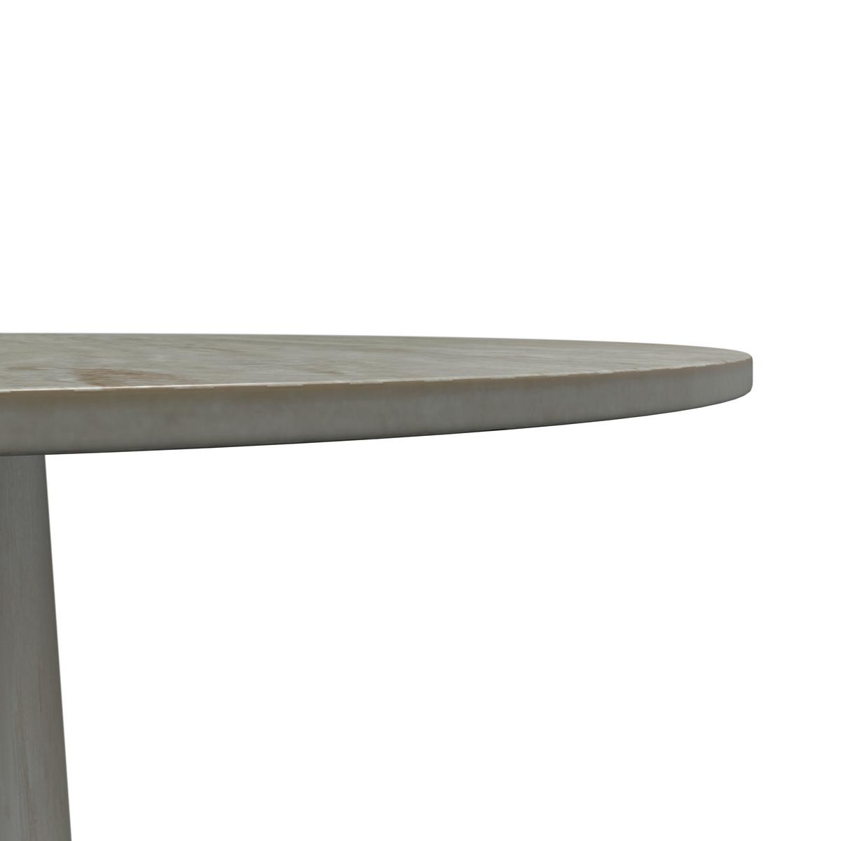 Jedilna Miza Thiago, Krem Barve, 160x90 - krem barve, Moderno, kamen/kovina (160/90/76cm) - Bessagi Home