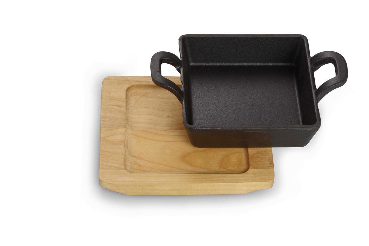 Serpenyőkészlet Ew-Ge-1342-4 - fekete, Basics, fém (18,5/12,6/3,6cm) - Echtwerk