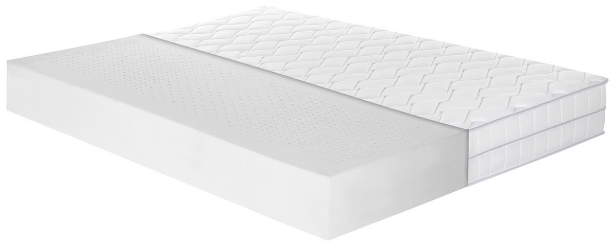Kaltschaummatratze Air Deluxe H2/3 ca. 140x200cm - Weiß, Basics, Textil (140/200cm) - MID.YOU