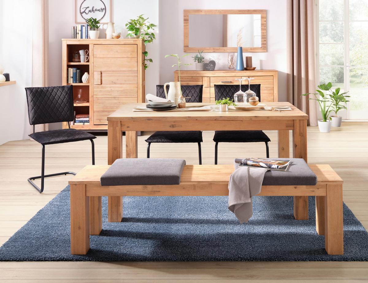 Klemmkissen Grau ca. 45x08x45cm - Grau (45/08/45cm) - Zandiara