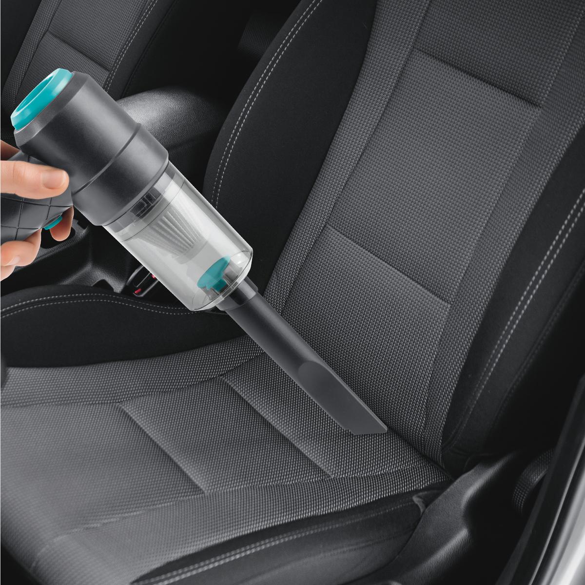Akku-Handstaubsauger Cleanmaxx max. 40 Watt - Blau/Grau, Kunststoff/Metall (33,5/17,5/5,5cm)