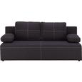 Schlafsofa Anthrazit - Anthrazit/Schwarz, KONVENTIONELL, Kunststoff/Textil (202/88/84cm) - Mömax modern living Schlafsofa Anthrazit - Anthrazit/Schwarz, KONVENTIONELL, Kunststoff/Textil (202/88/84cm) - Mömax modern living