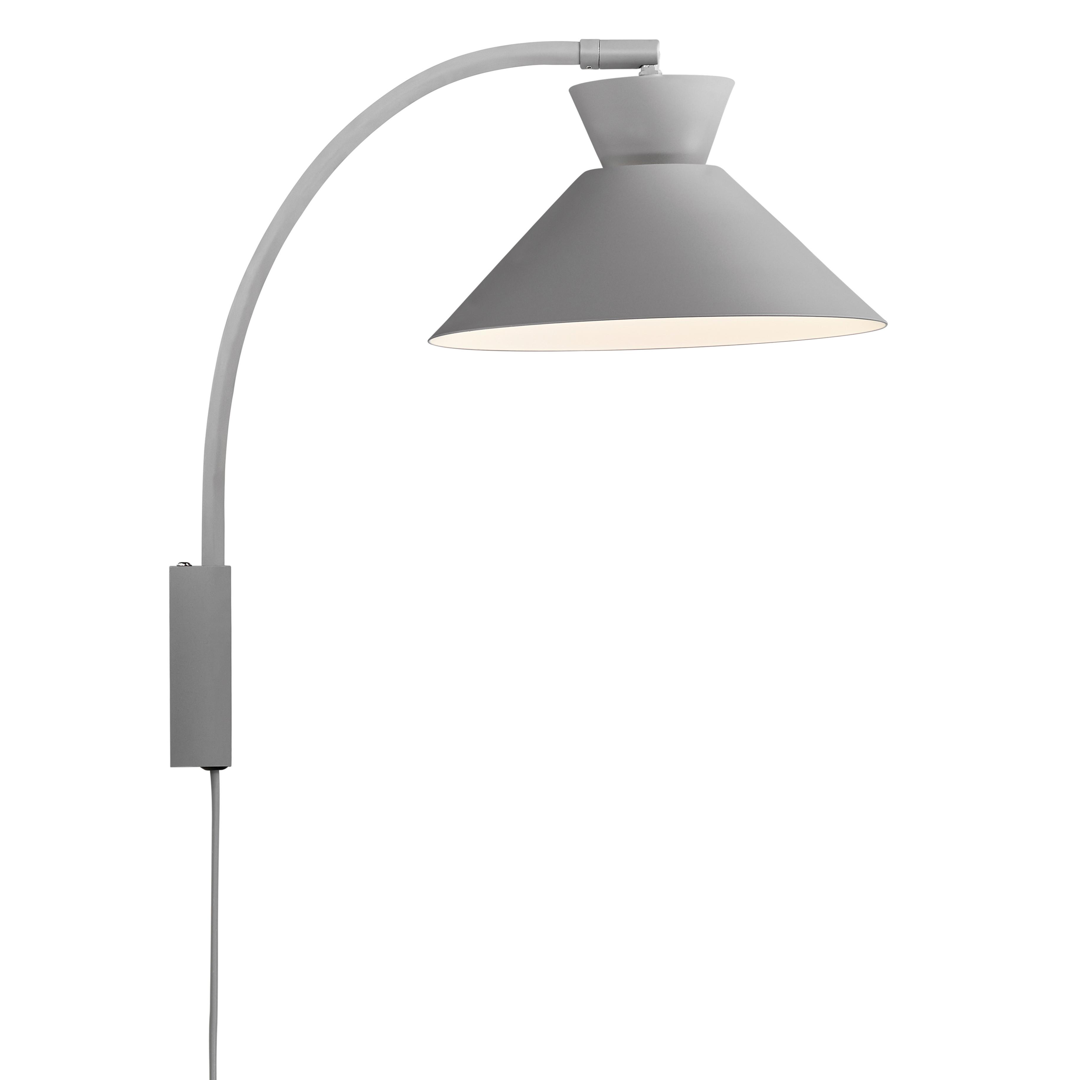 KINKIET 2213371010 DIAL - szary, Konventionell, metal (25/40,2cm) - Nordlux