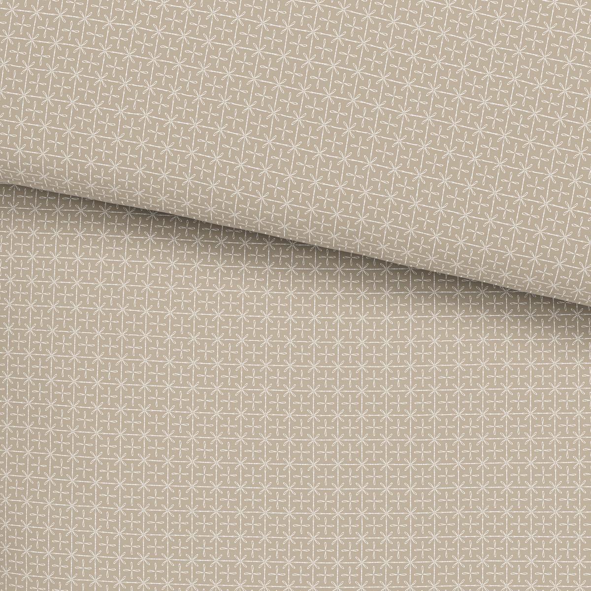 BETTWÄSCHESET LAURA - Beige, Konventionell, Textil (160/210cm) - Modern Living