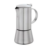 KAWIARKA DO ESPRESSO 342918 - kolor stalowy, Basics, metal (10/20,5cm) - Cilio