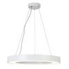 LED-HÄNGLAMPA SANDL - vit/kromfärg, Modern, metall/plast (60/60/120cm) - Mömax