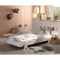 Kinder-/Juniorbett Modulo ca.90x200 cm Weiß - Weiß, MODERN, Holz/Holzwerkstoff (90/200cm) - Vipack