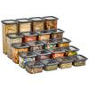 FÖRVARINGSBURKAR SET GIZEM - svart/transparent, Modern, plast (23/23/33cm) - Mömax