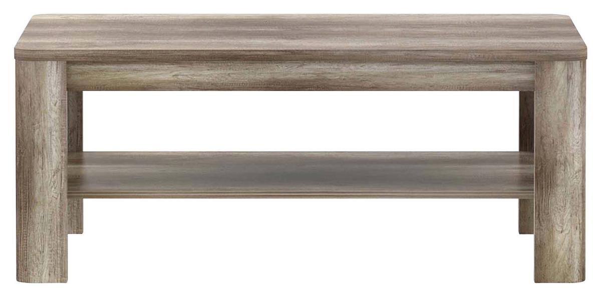 Stolić Tiziano - boje hrasta, Moderno, drvni materijal/plastika (110/45/60cm) - Modern Living