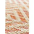 Flachwebeteppich Maxima Rot 80x200cm - Rot, MODERN, Textil (80/200cm) - MÖMAX modern living