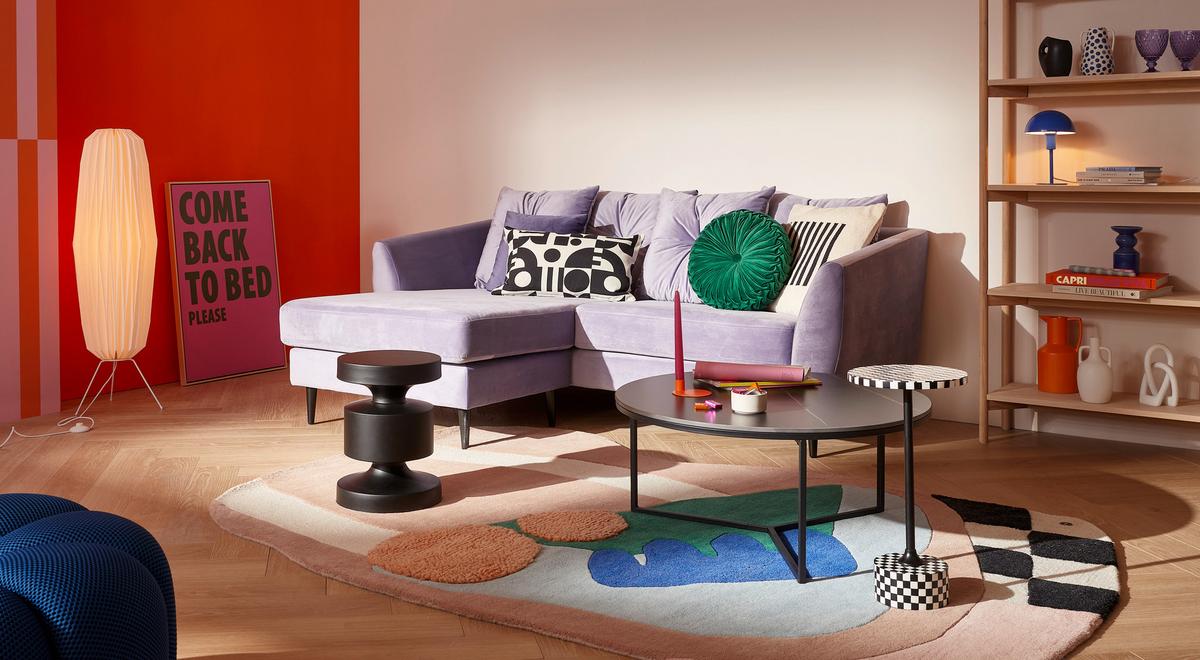 STOLIK KAWOWY RIJEKA - czarny, Design, metal/ceramika (80/80/37cm) - Livetastic