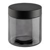 FÖRVARINGSBURK MAGNUS BLACK - 0,75 L - svart/grå, Modern, metall/glas (11/12cm) - Mömax
