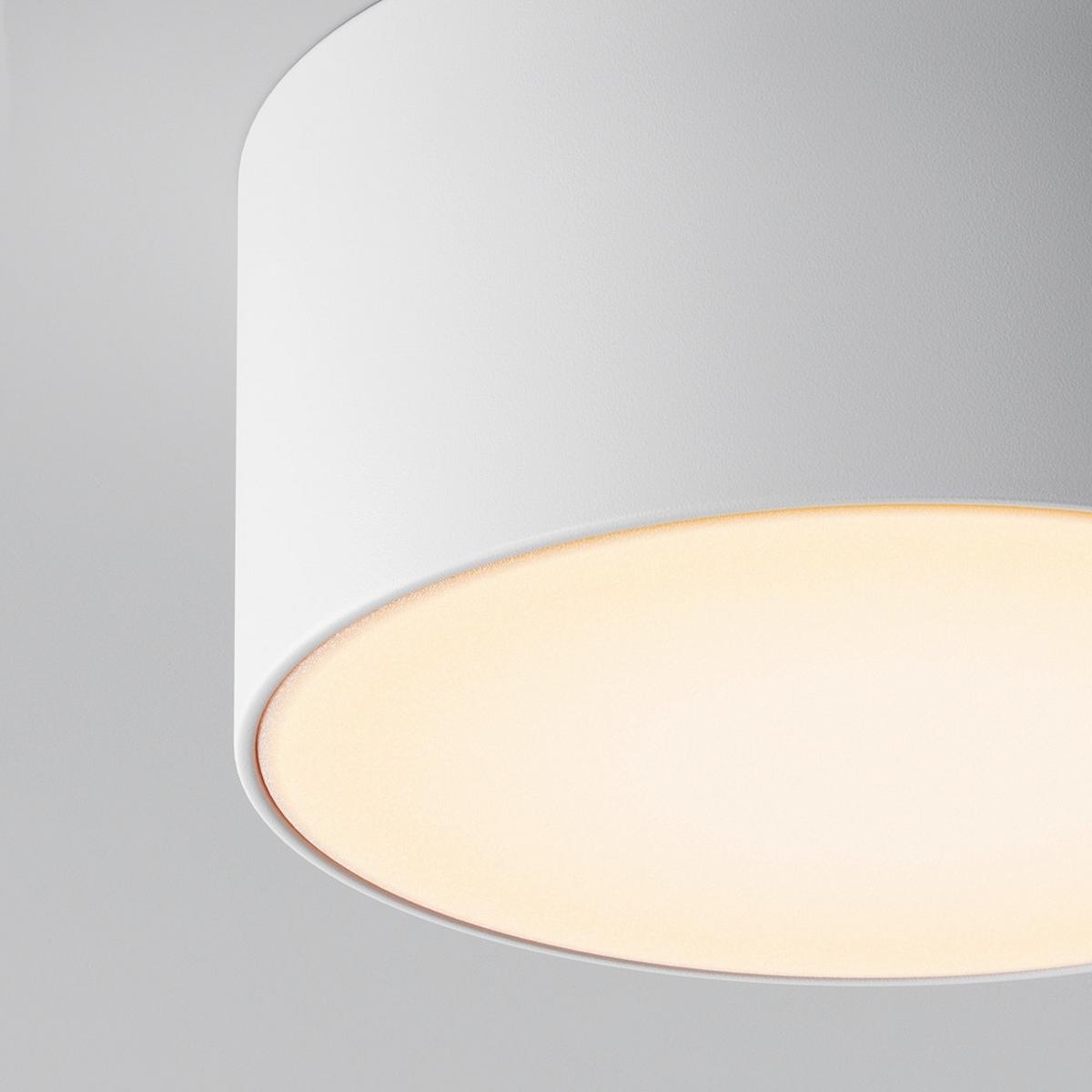 AUSSENDECKENLEUCHTE ZON IP - Weiss, Modern, Metall (12/5,8cm) - MAYTONI