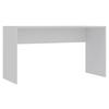 Schreibtisch Unit in Weiss - Weiss, Konventionell, Holzwerkstoff (135/73/54,5cm) - Based