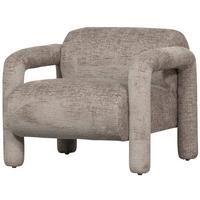 Sessel Lenny Sandfarben - Sandfarben, Design, Textil (76/65/82cm) - Livetastic