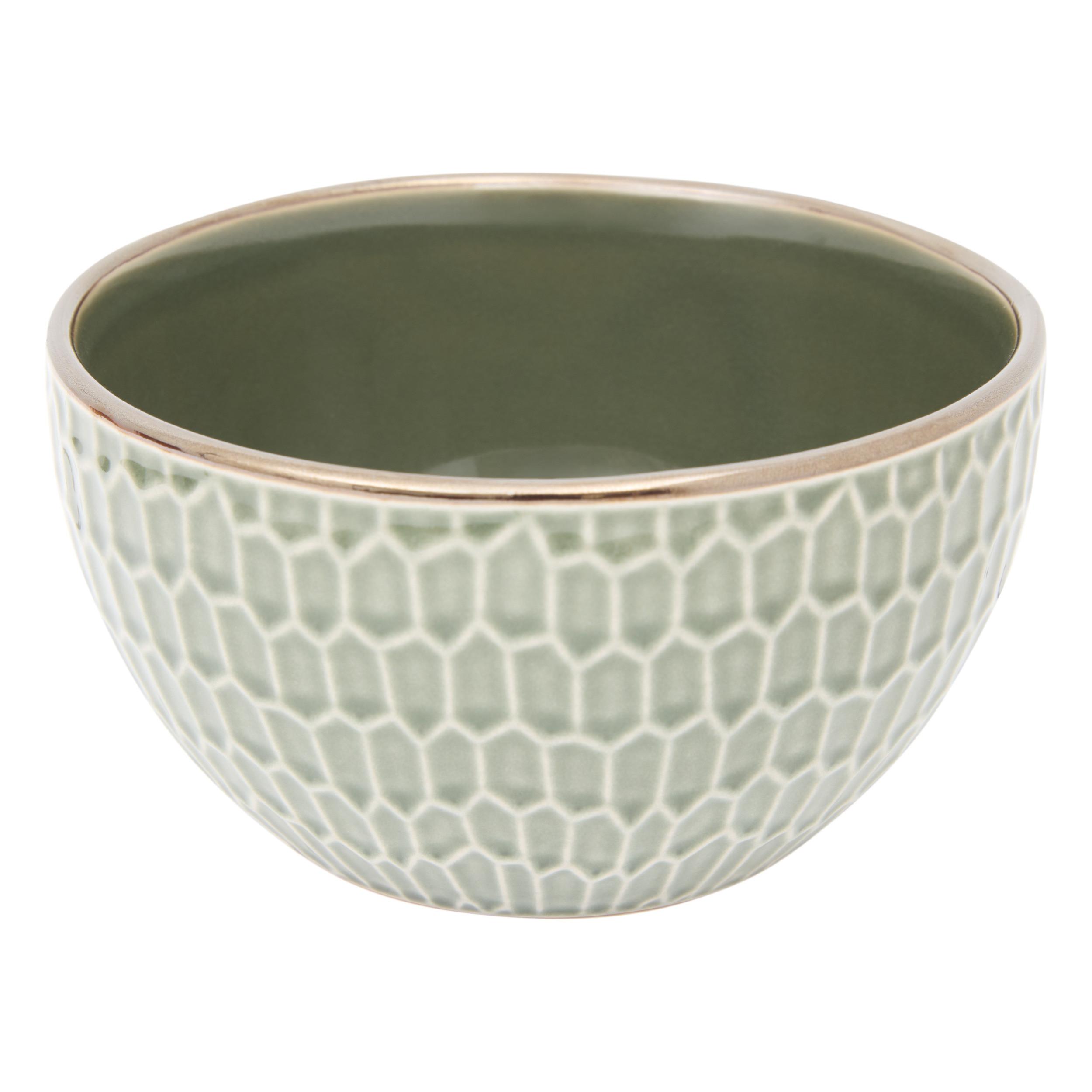 Zdjela 650ml Ella - zelena, Moderno, keramika (650ml)