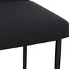 STOL CORI - mörkgrå/svart, Modern, metall/trä (45/87/57cm) - Bessagi Home