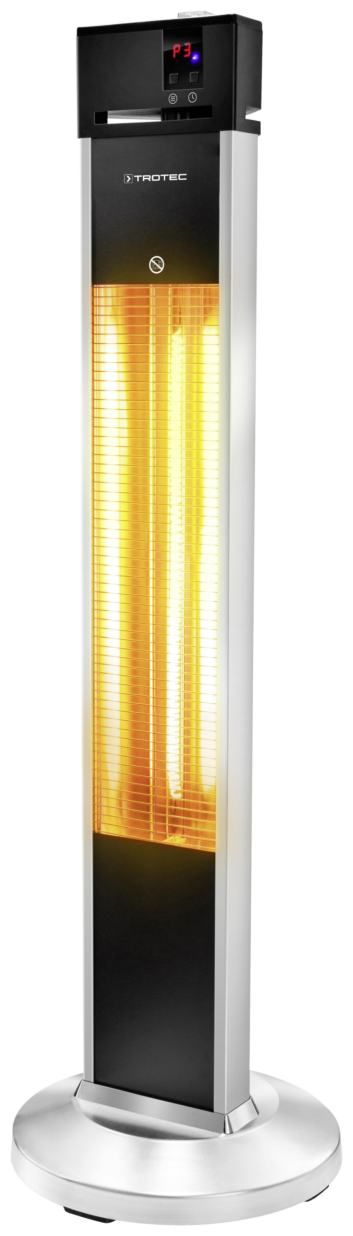 PROMIENNIK PODCZERWIENI TROTEC IRS 2000 E - kolor aluminiowy, Konventionell, metal (30/30/100cm) - Atrigo