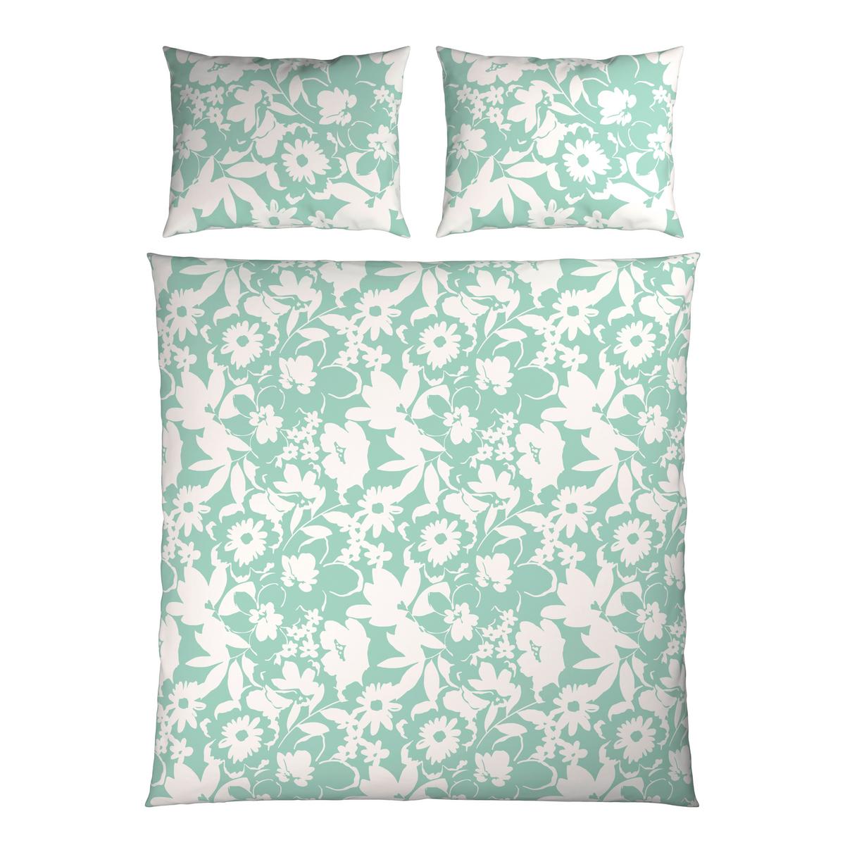 Posteljnina Floral Xxl - metino zelena, tekstil (200/200cm) - Mömax