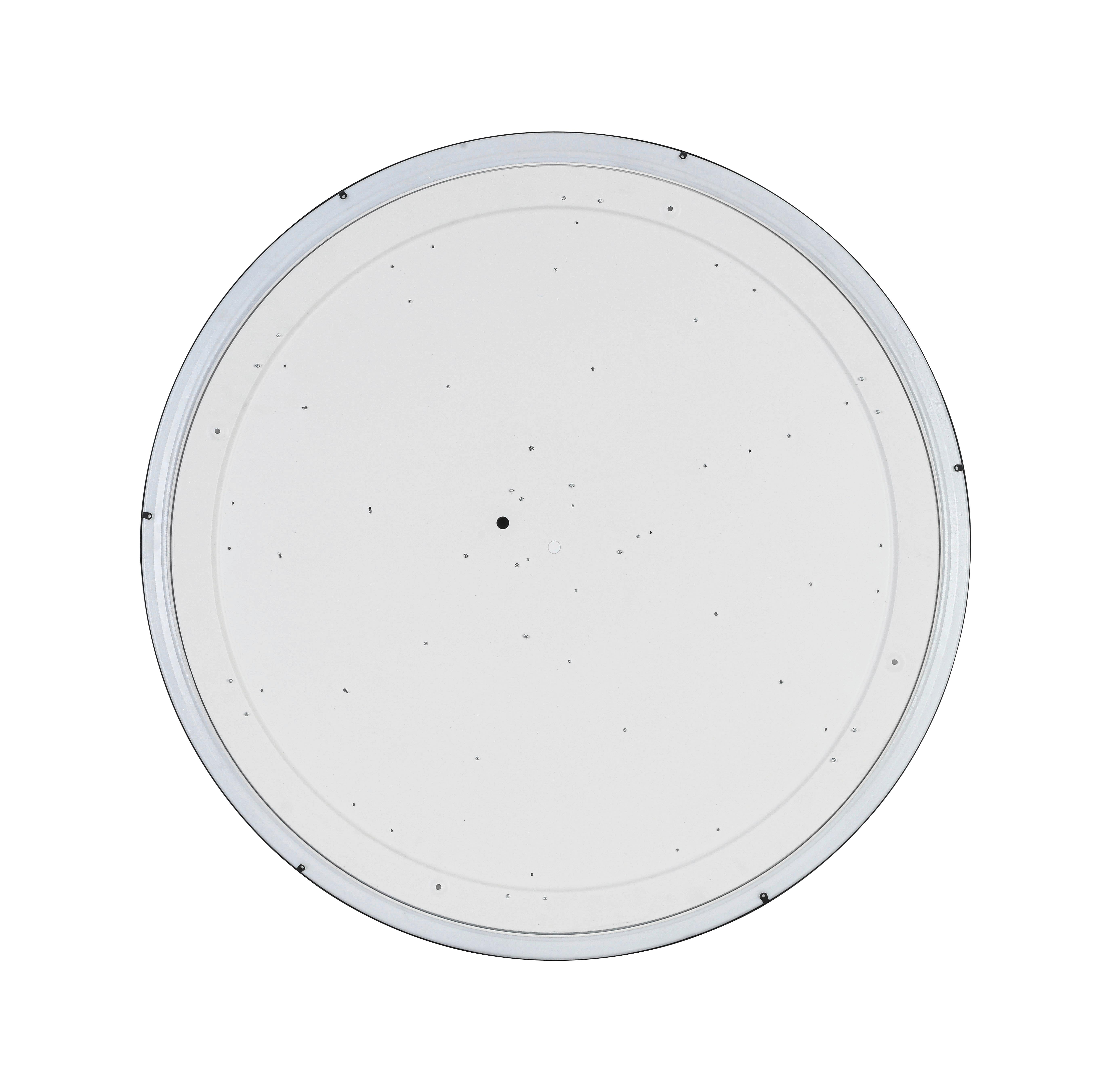 LED-TAKLAMPA JUMPO - vit/svart, Modern, metall/plast (70/7cm) - Mömax