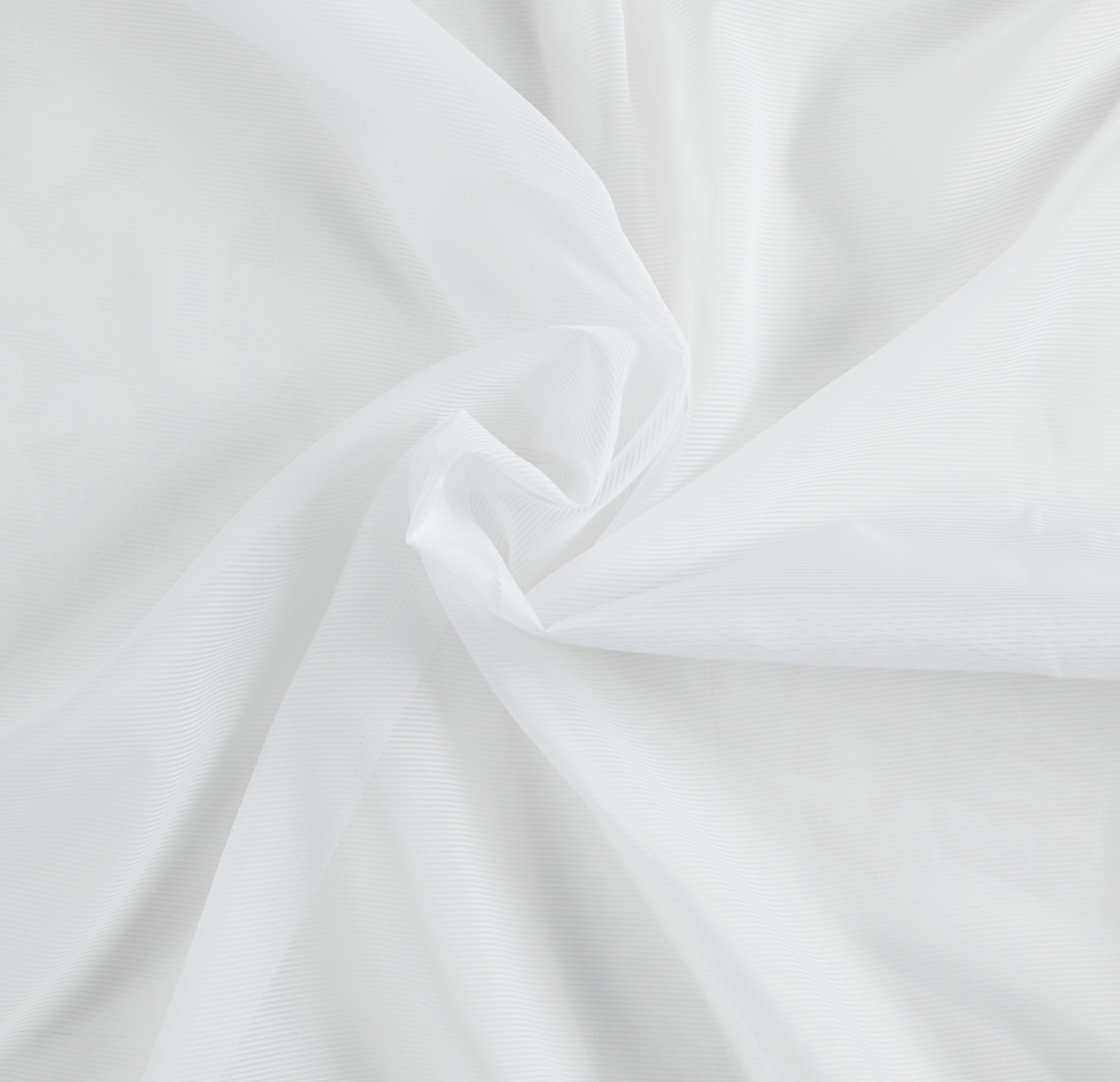 Készfüggöny Rita 140/245 - fehér, textil (140/245cm) - Modern Living