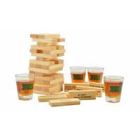 Társasjáték Részeg Jenga - Üveg/fa