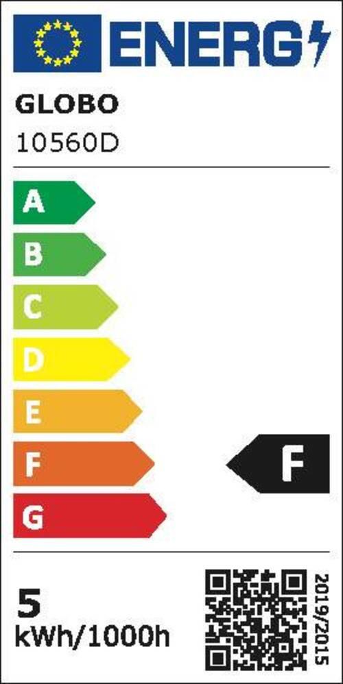 LED-Leuchtmittel 10560D max. 5 Watt - Opal/Weiß, Basics, Kunststoff/Metall (3,7/10,5cm) - Modern Living