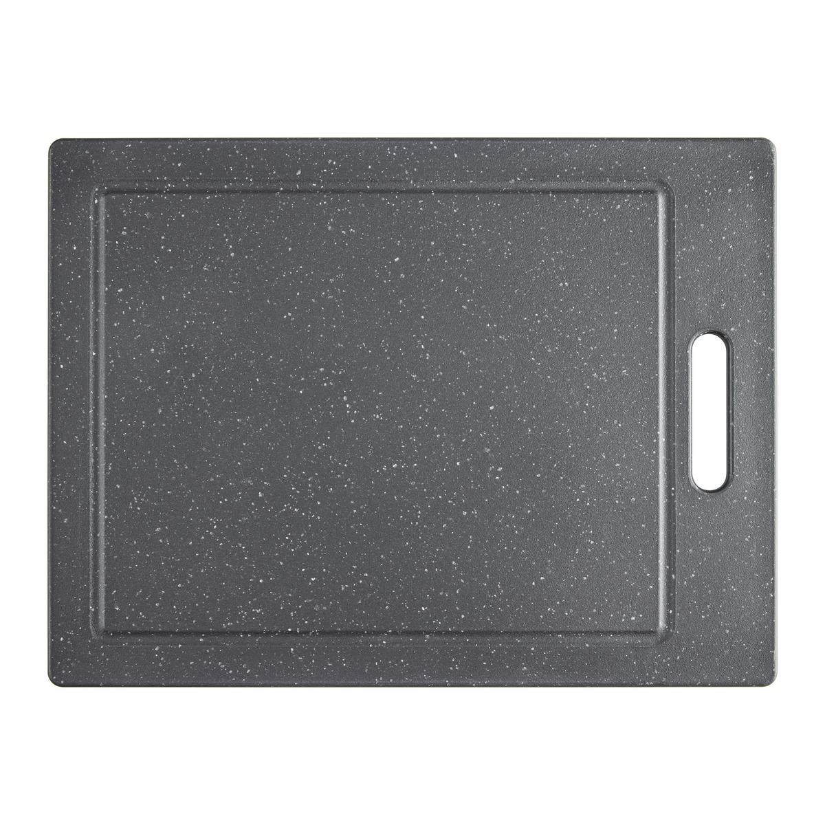 Tocător Michael - L - negru, Modern, plastic (36,6/27,6/1cm) - Mömax