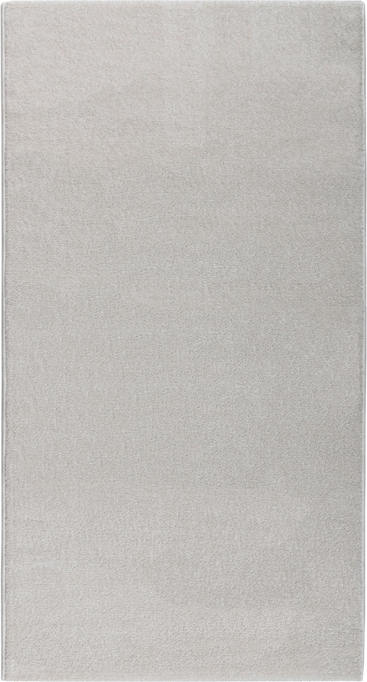 Webteppich Jan 1 Weiß ca. 80x150cm - Weiß, KONVENTIONELL, Textil (80/150cm) - Mömax