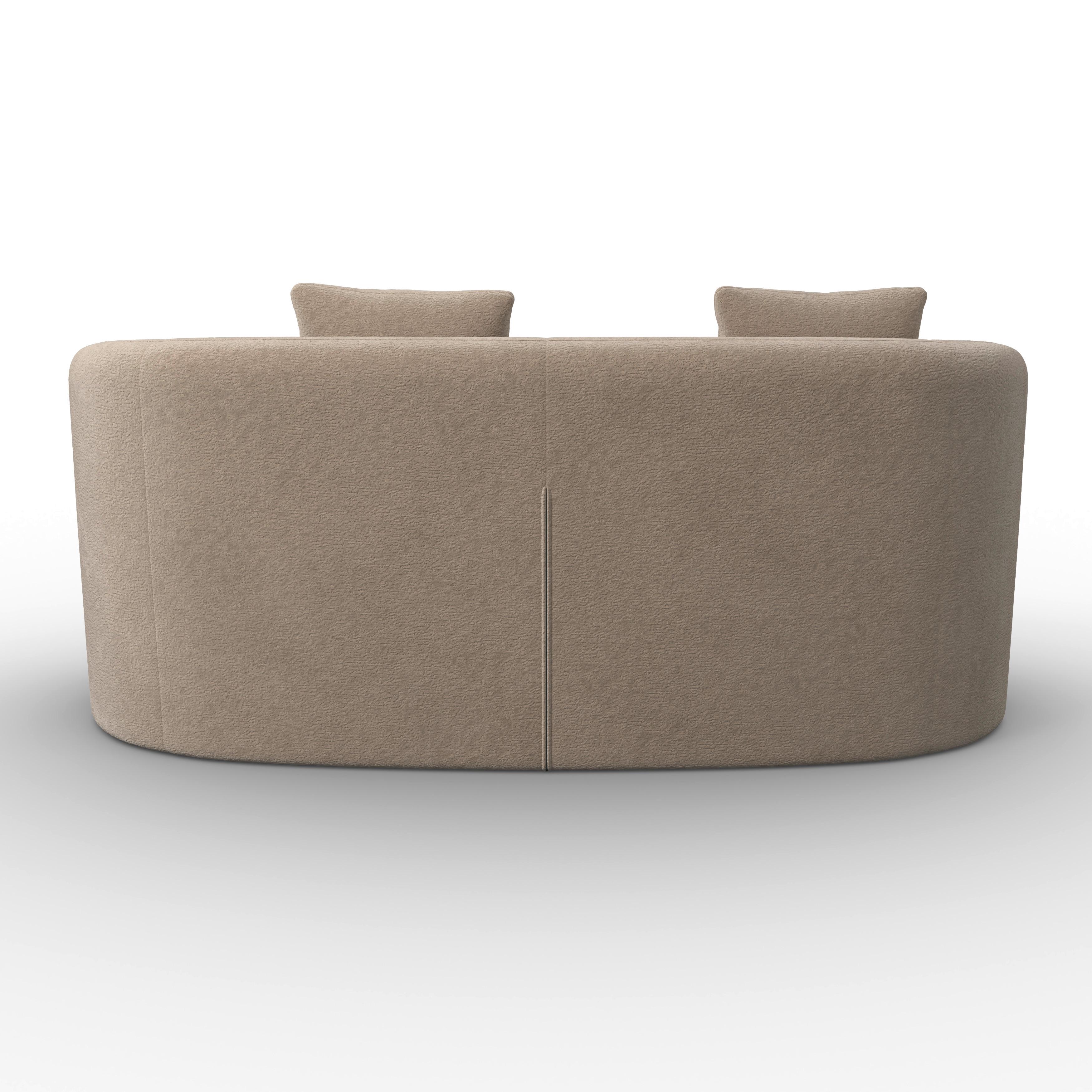 SOFFA JULIE - beige, Modern, trä/textil (178/66/82cm) - Bessagi Home