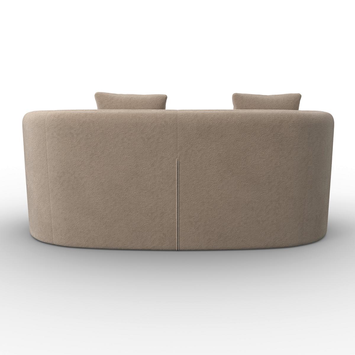 Sofa Julie Chenille Beige - Beige, MODERN, Holz/Textil (180/68/82cm)