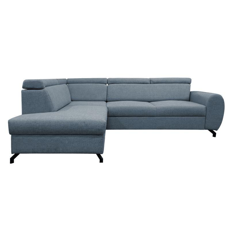 Kutna Garnitura Riva - zlatne boje, Moderno, tekstil/metal (195/78-99/260cm) - Modern Living