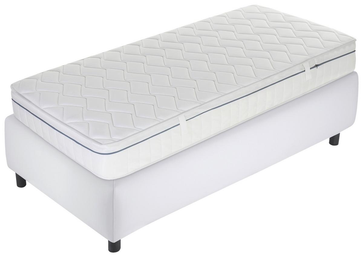 Kaltschaummatratze Air Wave H2/3 ca. 100x200cm - Weiß, Basics, Textil (100/200cm) - MID.YOU