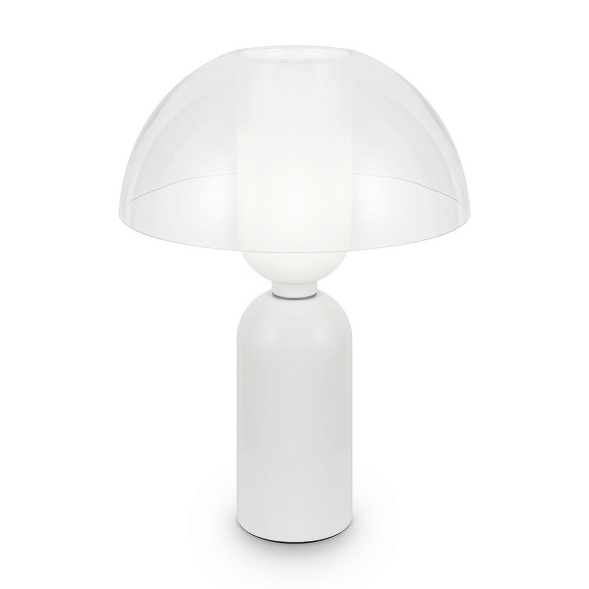 TISCHLEUCHTE MEMORY - Weiss, Modern, Keramik/Metall (30/42,5cm) - MAYTONI