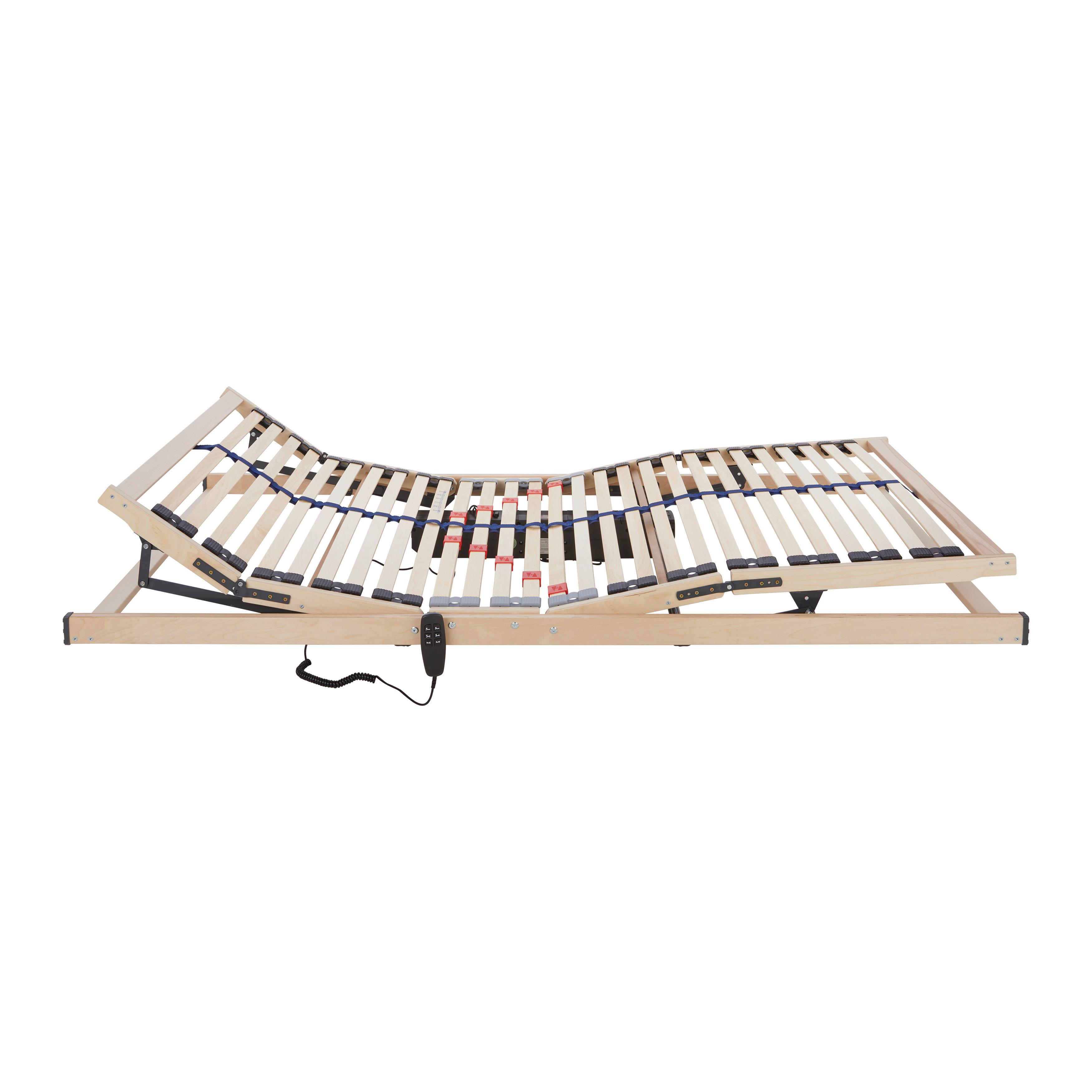 ELEKTRISK RIBBOTTEN RUBIN M - björkfärgad, trä (80/200cm) - Based