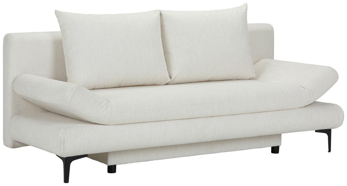 Zofa S Posteljno Funkcijo Lemon - črna/bela, Moderno, tekstil (191/42-76/86cm) - Mömax