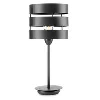 Nachttischleuchte Ulisse nera Schwarz max. 22 Watt - Schwarz, Design, Metall (23/35cm)