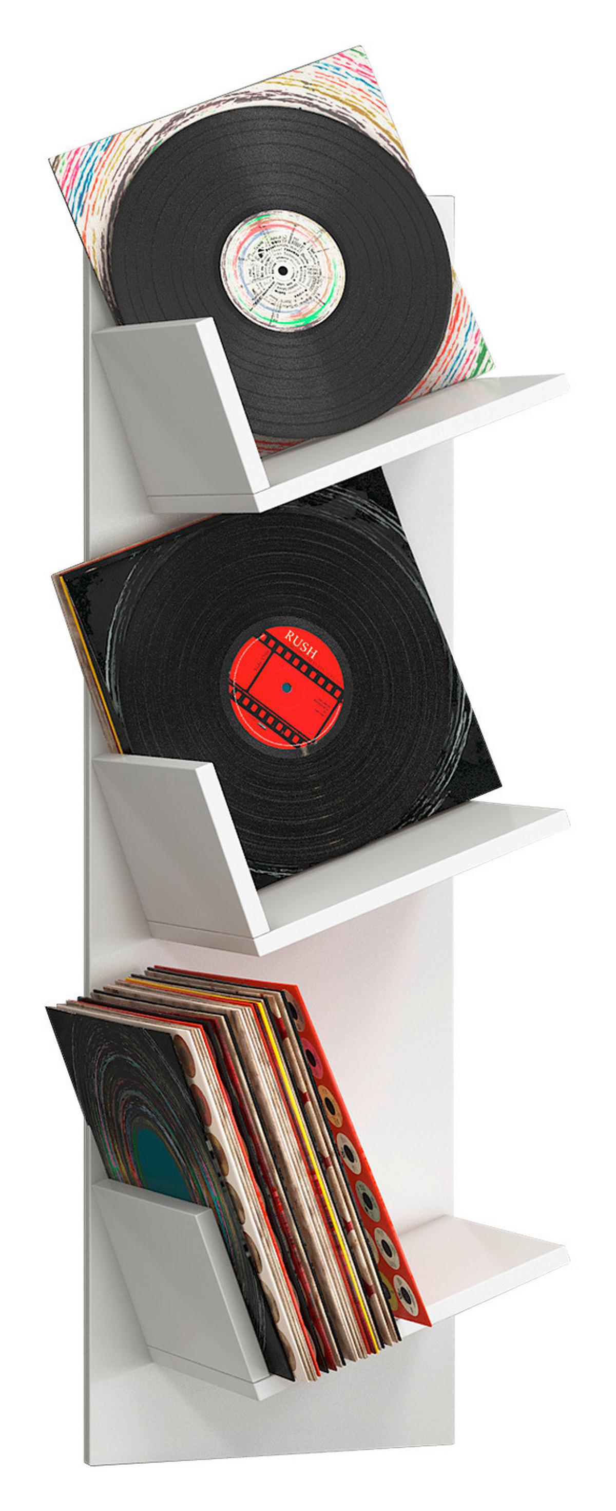 Regal Sulda, Bela - bela, Konvencionalno, leseni material (33/106,5/25,6cm) - MID.YOU