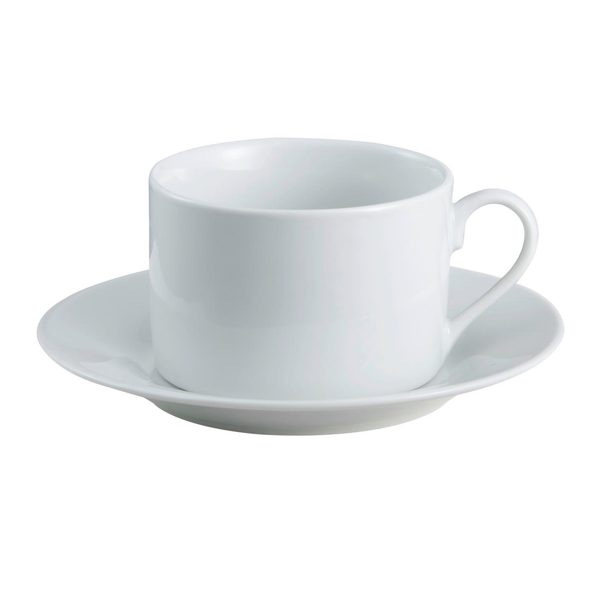 SERWIS OBIADOWO-ŚNIADANIOWY CORNELIA - biały, Lifestyle, ceramika (52/36/36cm)