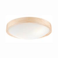 Deckenleuchte Anello Kieferfarbe max. 15 Watt - Kieferfarben, Natur, Holz (37/37/8cm)