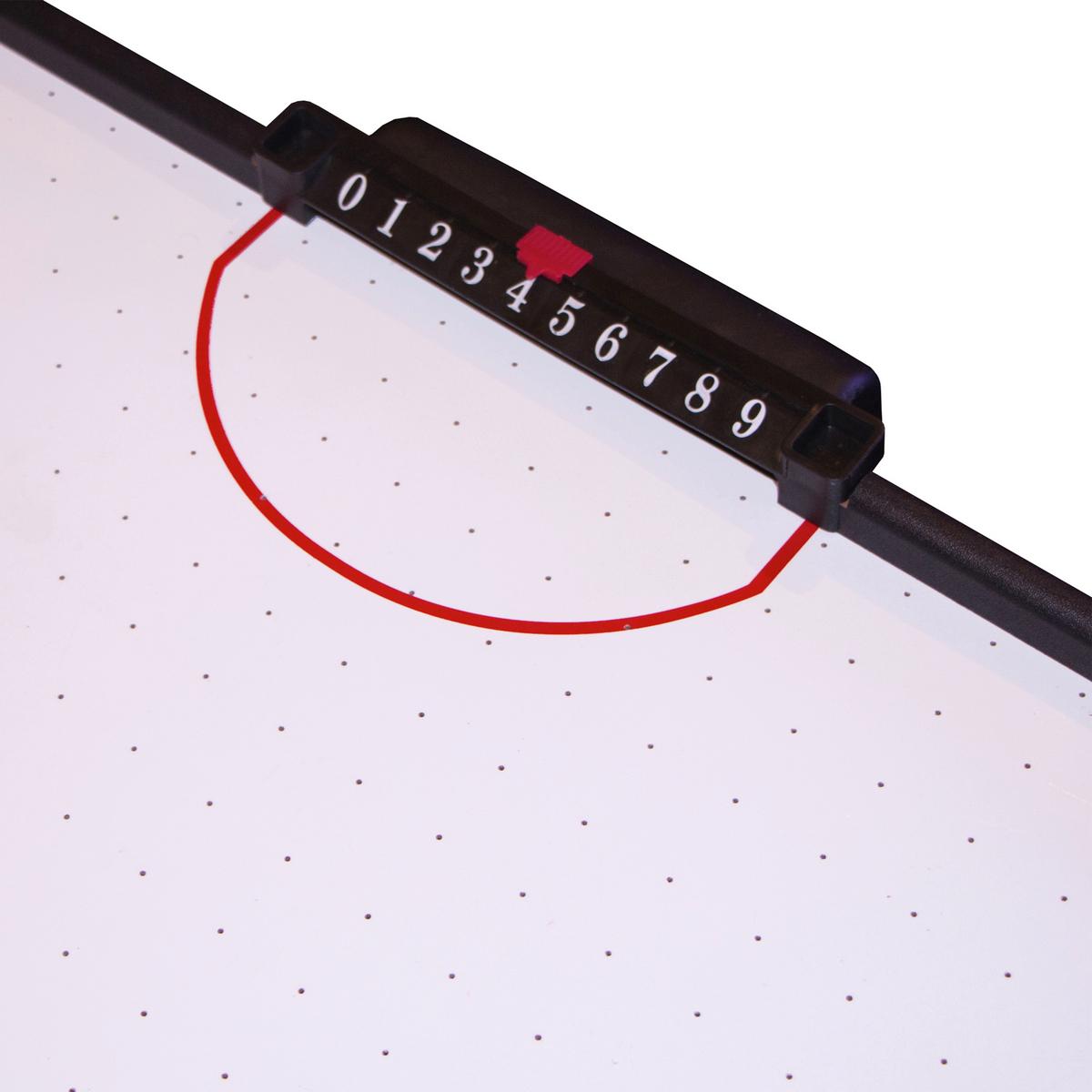 Airhockeytisch Icing, klappbar - Schwarz, KONVENTIONELL, Holz (73/79/152cm) - Ambia Garden