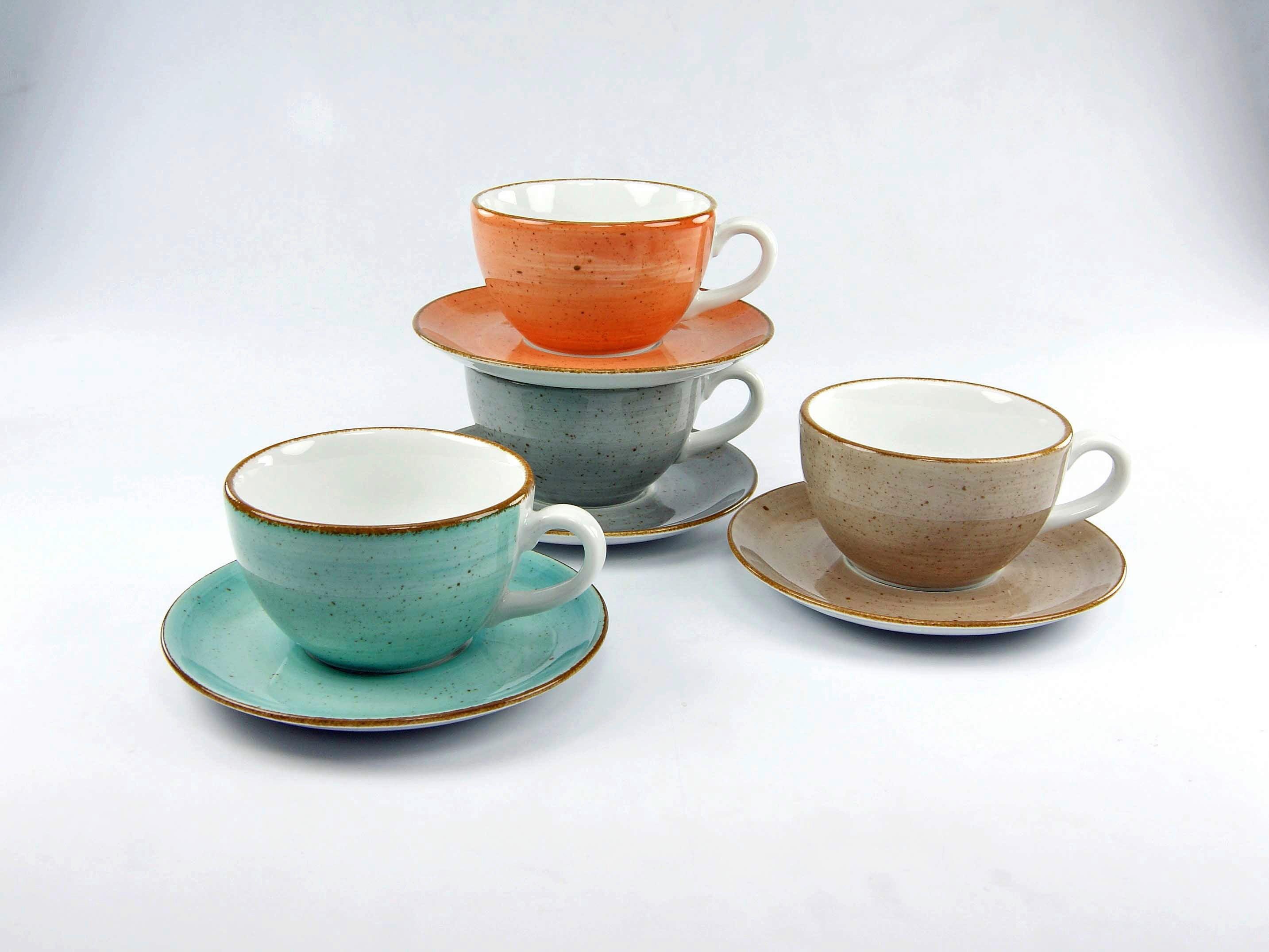Tassenset 17726, 8-teilig - Multicolor, Basics, Keramik (24,5/16/27,5cm) - Creatable