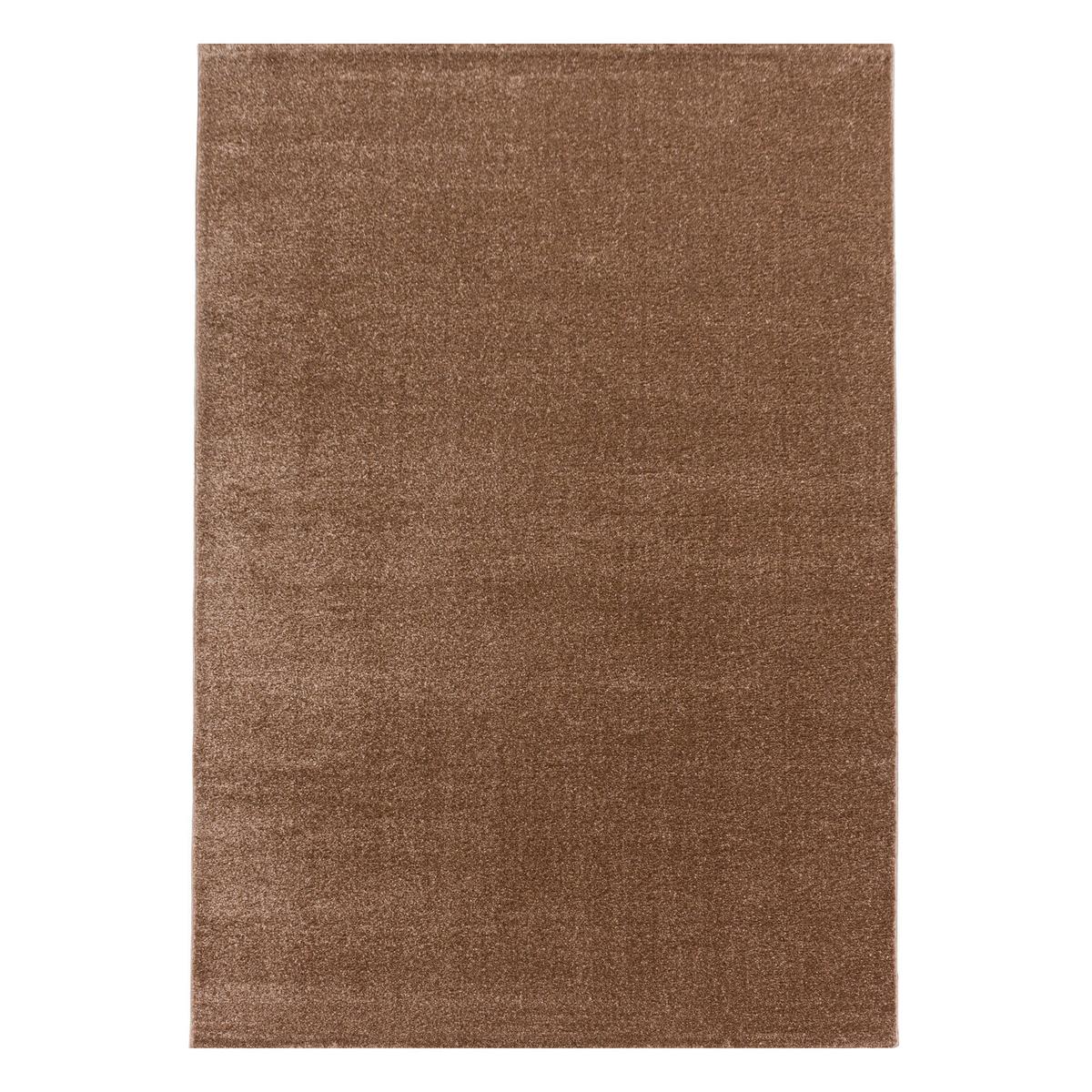 Hochflorteppich Rio Kupferfarben ca. 80x150cm - Kupferfarben, Basics, Textil (80/150cm)